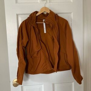 Terracotta Lululemon Bomber Jacket - Size 6